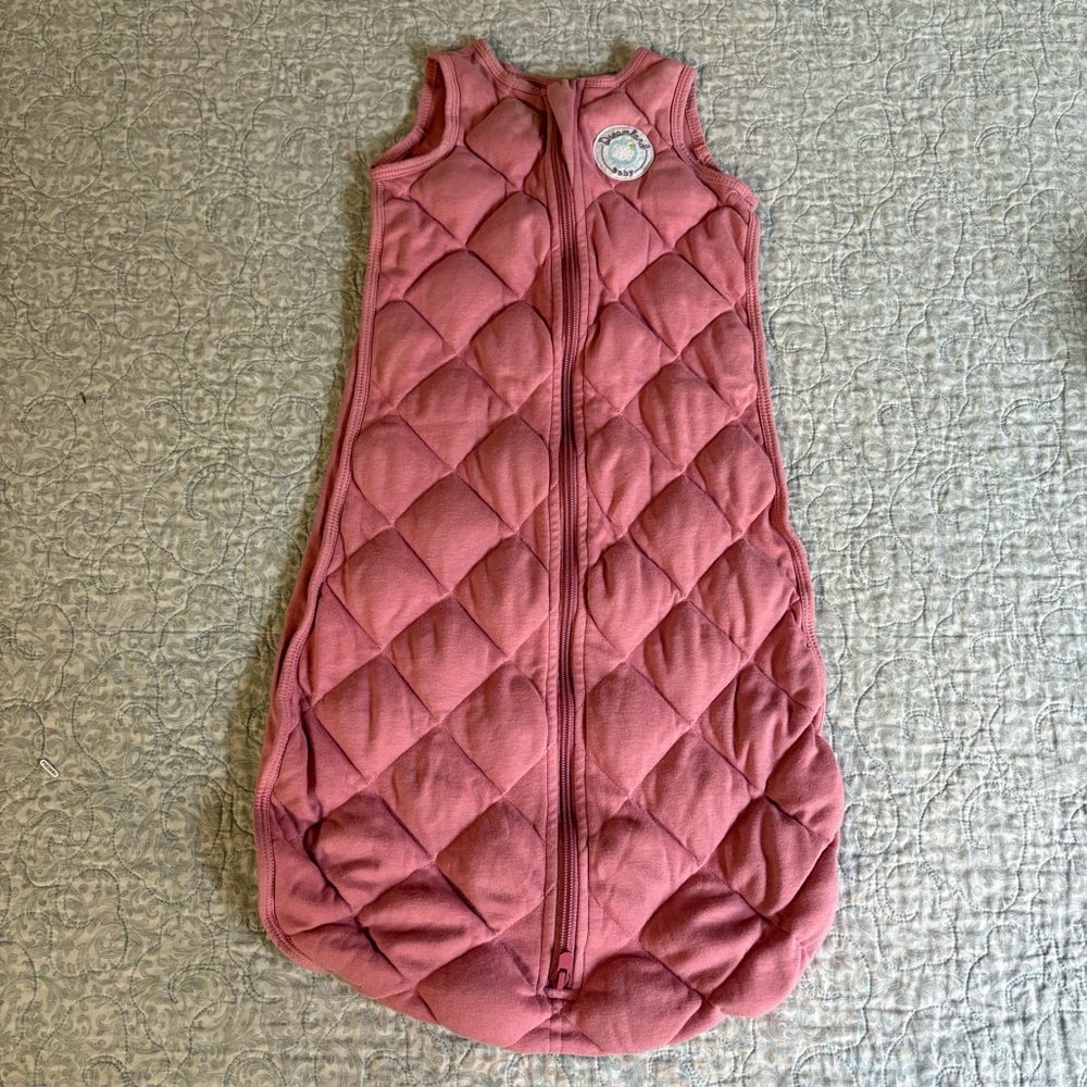 Dreamland Quilted Sleep Sack in Dusty Rose